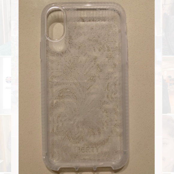 Tech21 IphoneXR Liberty London Clear Phone Case - Picture 3 of 3